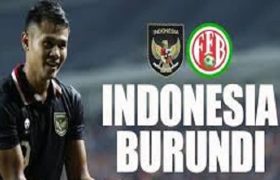 TIMNAS INDONESIA VS BURUNDI